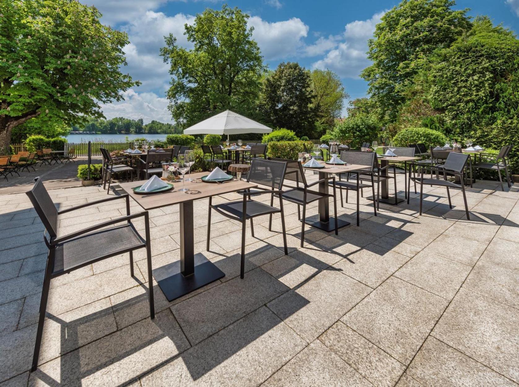 Sopherl Am See - Fruehstueck Auf Der Seeterrasse, Sehr Ruhig Und Wunderschoen Am See, 3 Minuten Nach Oberpfaffenhofen, Viele Radtouren, Restaurants & Cafes In Der Umgebung Weßling Esterno foto