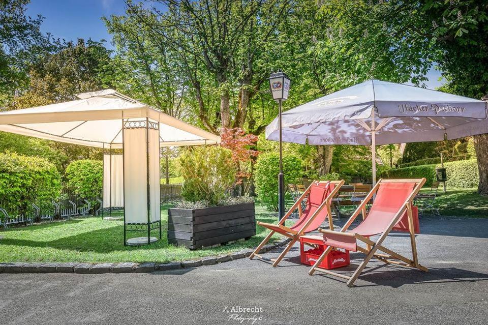 Sopherl Am See - Fruehstueck Auf Der Seeterrasse, Sehr Ruhig Und Wunderschoen Am See, 3 Minuten Nach Oberpfaffenhofen, Viele Radtouren, Restaurants & Cafes In Der Umgebung Weßling Esterno foto